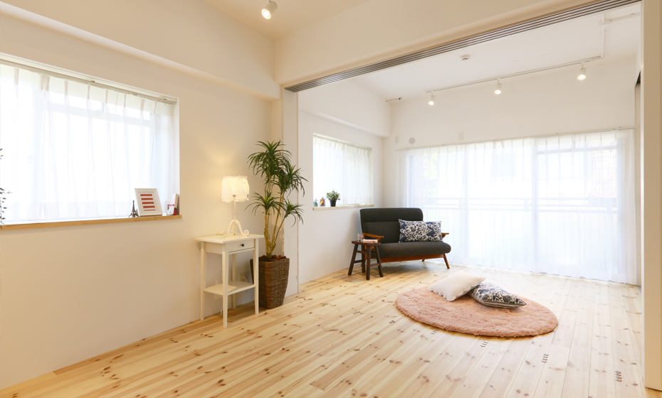 主人公のアパート