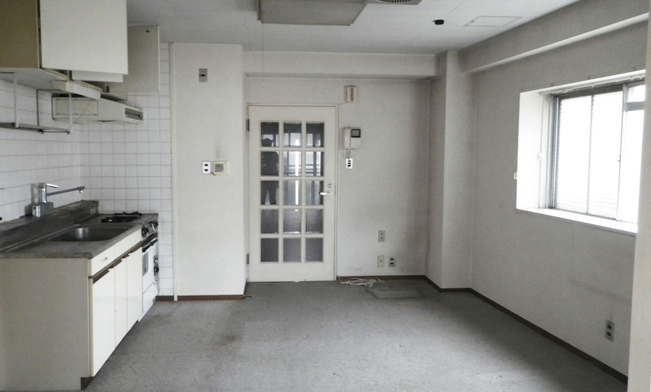 主人公のアパート