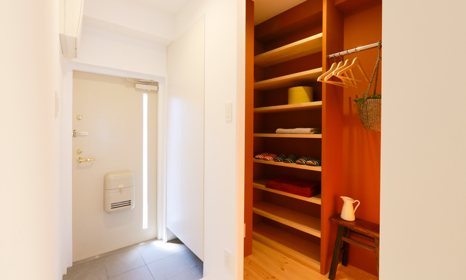 主人公のアパート