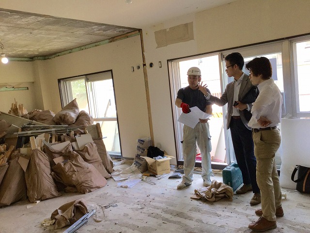 初めての解体現場レポート