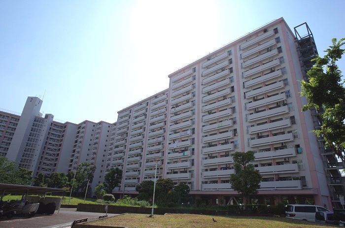 公社南砂住宅　外観