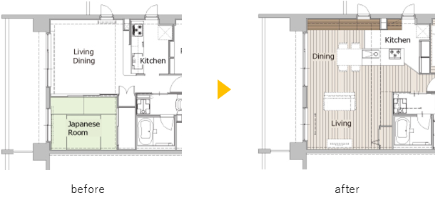 デザインと機能性を両立!家電収納にもこだわったアイランド型キッチン_間取図