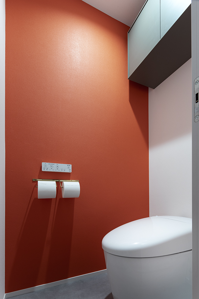 ビタミンカラーで元気が出るトイレ