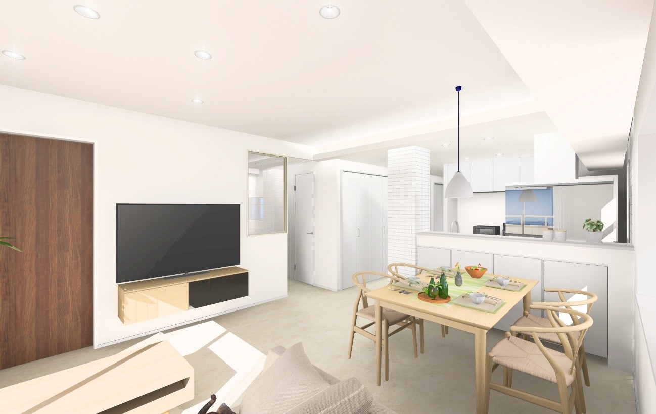 【限定3組】3/22（日）完成現場見学会＠南千住｜みんなが心地よくつながるワークスペースのあるLDKと家事ラクな暮らし(完全予約制）