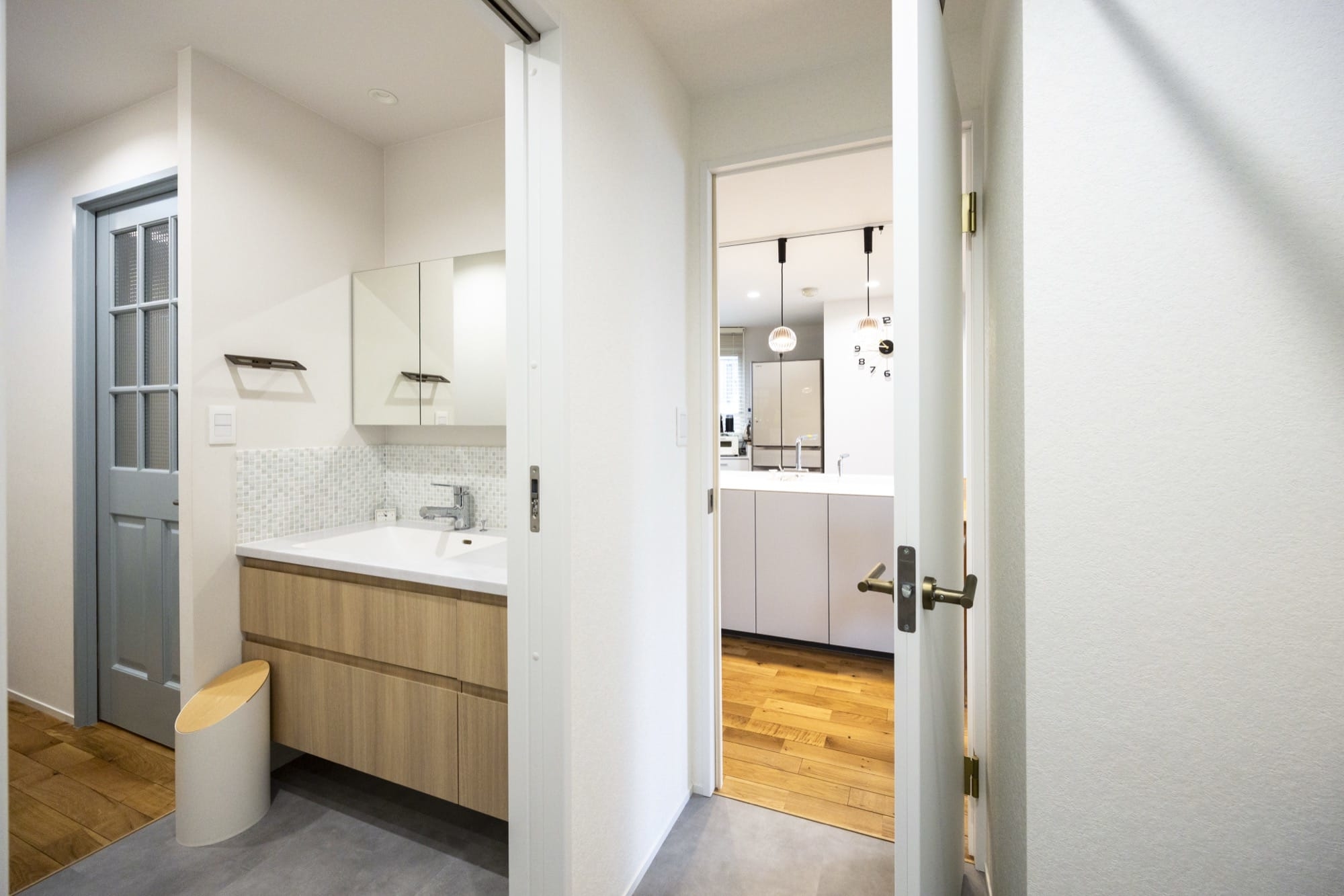 家族が集い、くつろぐリビング